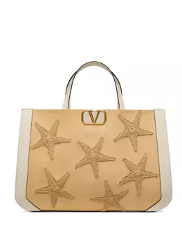 Сумка-шоппер Vlogo Valentino Garavani, нейтральный