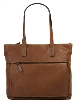 Сумка шоппер X ZONE, коньячный