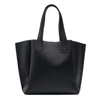 Сумка-шоппер Zara Basic, черный