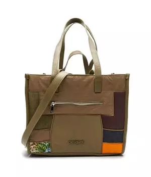 Сумка-шоппер женская Desigual составная, мультиколор