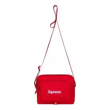 Сумка shoulder bag 'red white' Supreme, красный