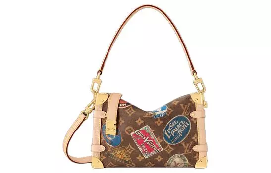 Сумка Side Trunk Mm Monogram LOUIS VUITTON