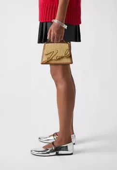 Сумка SIGNATURE KARL LAGERFELD, бежевый