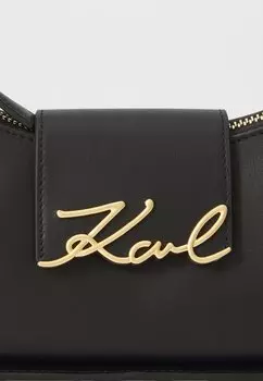 Сумка SIGNATURE KARL LAGERFELD, черный