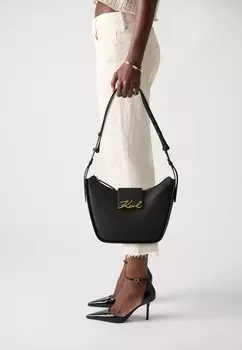 Сумка SIGNATURE KARL LAGERFELD, черный