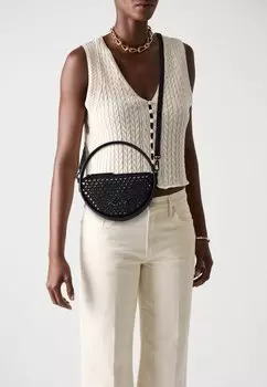 Сумка SIGNATURE ROUND BAG KARL LAGERFELD, черный