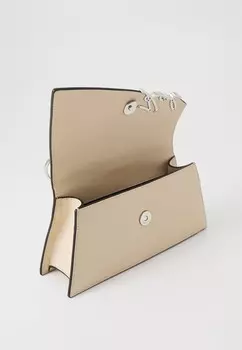Сумка SIGNATURE SLIM CROSSBODY KARL LAGERFELD, бежевый