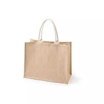 Сумка складная Muji джутовая А3, бежевый