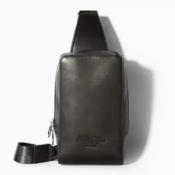 Сумка-слинг Bershka, черный