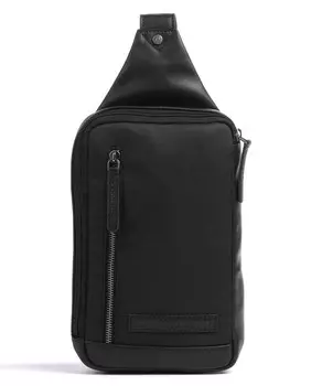 Сумка-Слинг fusion salla нейлон, кожа The Chesterfield Brand, черный