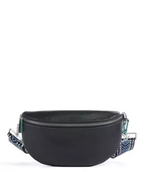 Сумка-слинг из мягкой яловой кожи. Mywalit, черный