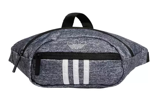 Сумка-слинг из полиэстера, сумка через плечо, поясная сумка унисекс, серая Adidas Originals, серый
