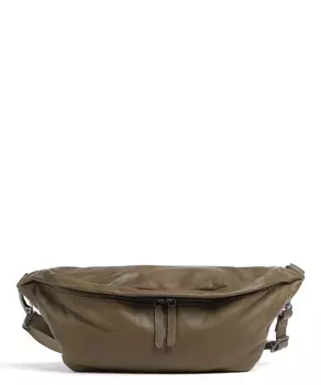 Сумка-слинг Kruger из мягкой яловой кожи. The Chesterfield Brand, зеленый