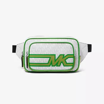 Сумка-слинг Michael Kors Cooper Graphic Logo Sling, зелёный