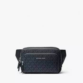 Сумка-слинг Michael Kors Hudson Small Logo Sling, темно-синий