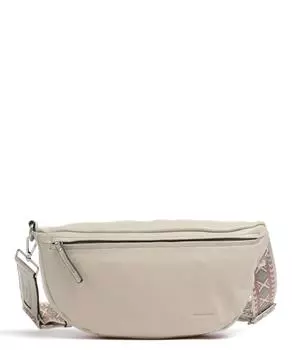 Сумка-слинг Sha Na Na из мелкозернистой кожи. Fredsbruder, бежевый