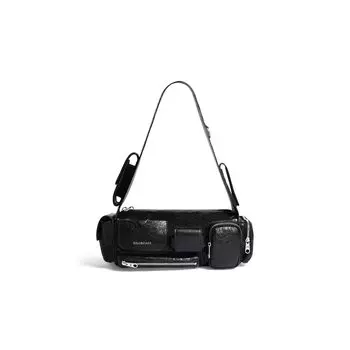 Сумка-слинг Superbusy XS BALENCIAGA, черный