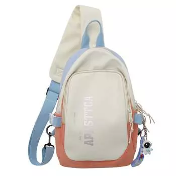 Сумка-слинг унисекс Deli Bear, Черный со шнурком