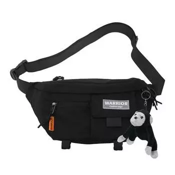 Сумка-слинг унисекс WARRIOR, Черный