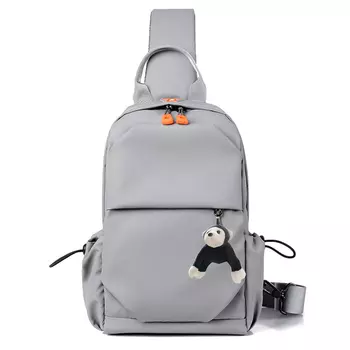 Сумка-слинг унисекс WARRIOR, Серый