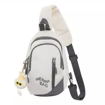 Сумка-слинг унисекс Zefer, Кулон Розовый + Желтый Эльф