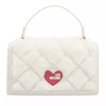 Сумка smart daily bag offwhite Love Moschino, бежевый