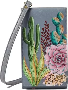 Сумка Smartphone Crossbody - 1154 Anuschka, цвет Desert Garden