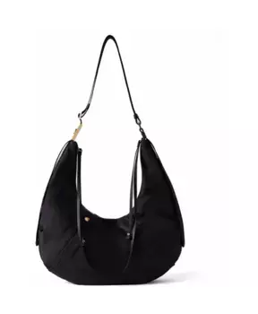 Сумка со складной линией Borbonese, черный