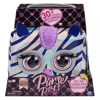 Сумка Spin Master Interactive Purse Pets Zebra 6065582 Inna marka