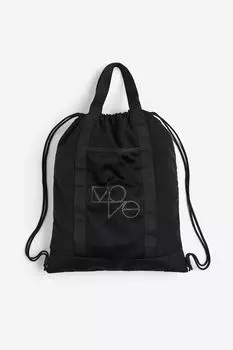 Сумка спортивная H&M Water Repellent Gym, черный