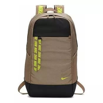 Сумка sportswear essentials backpack 'brown black green' Nike, коричневый