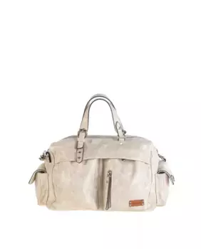 Сумка среднего размера из полиуретана Volum, бежевый