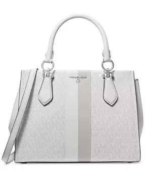 Сумка среднего размера с логотипом Marilyn Michael Kors, белый