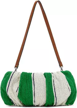 Сумка Staud, Bungalow stripe