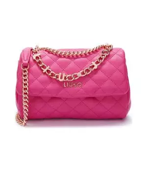 Сумка стеганая Liu Jo на цепочке, розовый