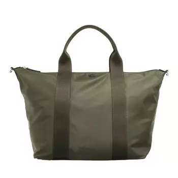 Сумка stevie tp zp очень большая оливковая Lauren Ralph Lauren, зеленый