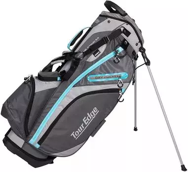 Сумка-стойка Tour Edge Hot Launch Xtreme 5.0, серебристый/синий