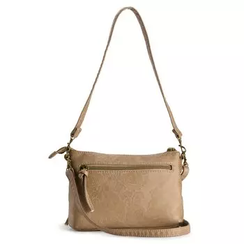 Сумка Stone & Co. с тиснением Smokey Stone & Co., серый