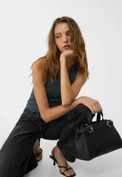 Сумка Stradivarius, черный