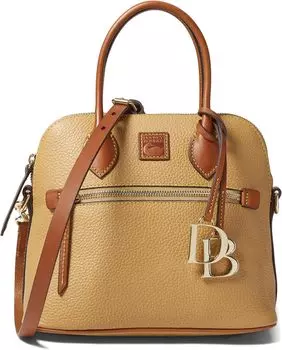 Сумка-сумка Pebble II с куполом Dooney & Bourke, песок