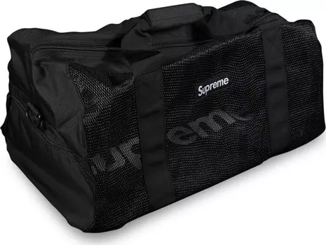 Сумка Supreme Big Duffle Bag Black, черный