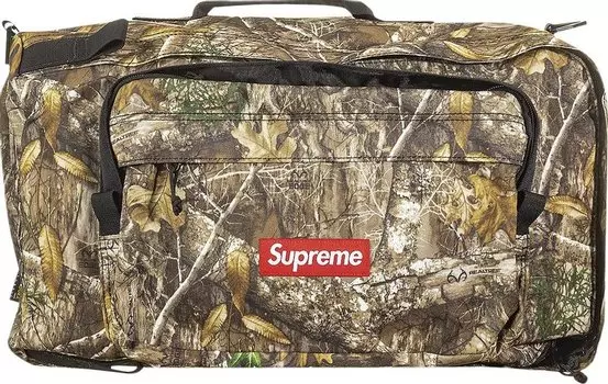 Сумка Supreme Duffle Bag Realtree, зеленый