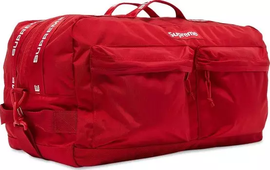 Сумка Supreme Duffle Bag Red, красный