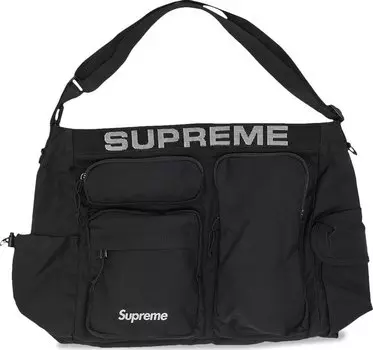 Сумка Supreme Field Messenger Bag Black, черный