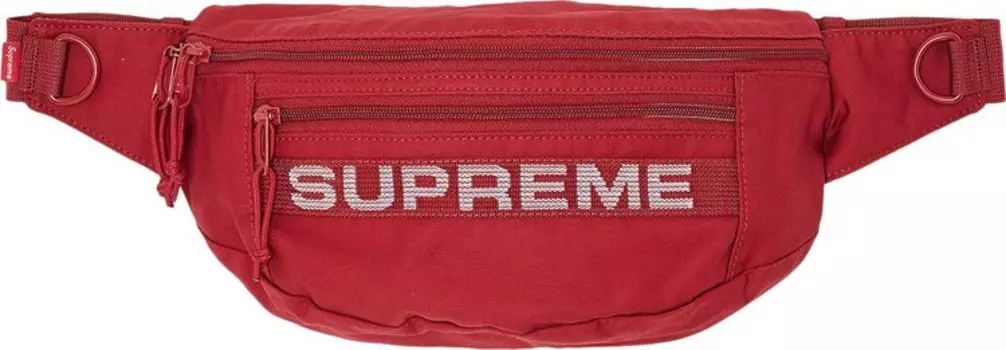 Сумка Supreme Field Waist Bag Red, красный