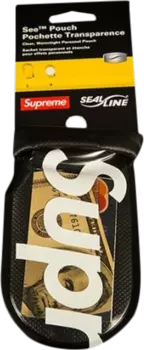Сумка Supreme Sealline See Pouch Small Black, черный