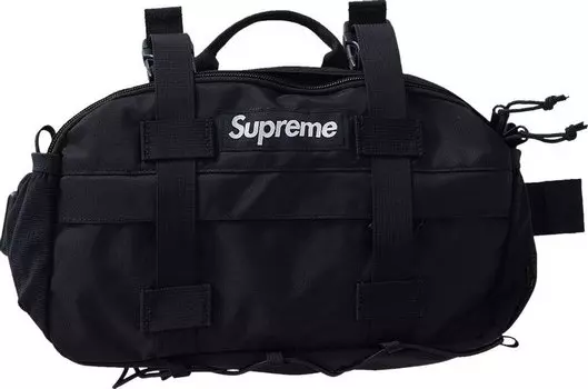 Сумка Supreme Waist Bag Black, черный