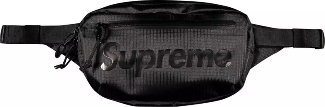 Сумка Supreme Waist Bag Black, черный