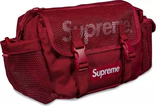 Сумка Supreme Waist Bag Dark Red, красный