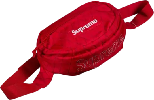 Сумка Supreme Waist Bag Red, красный
